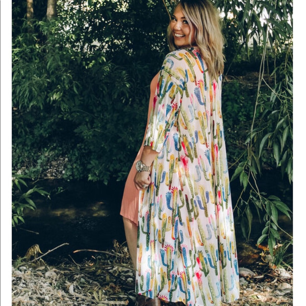 *** SOLD***Crazy for Cactus Duster